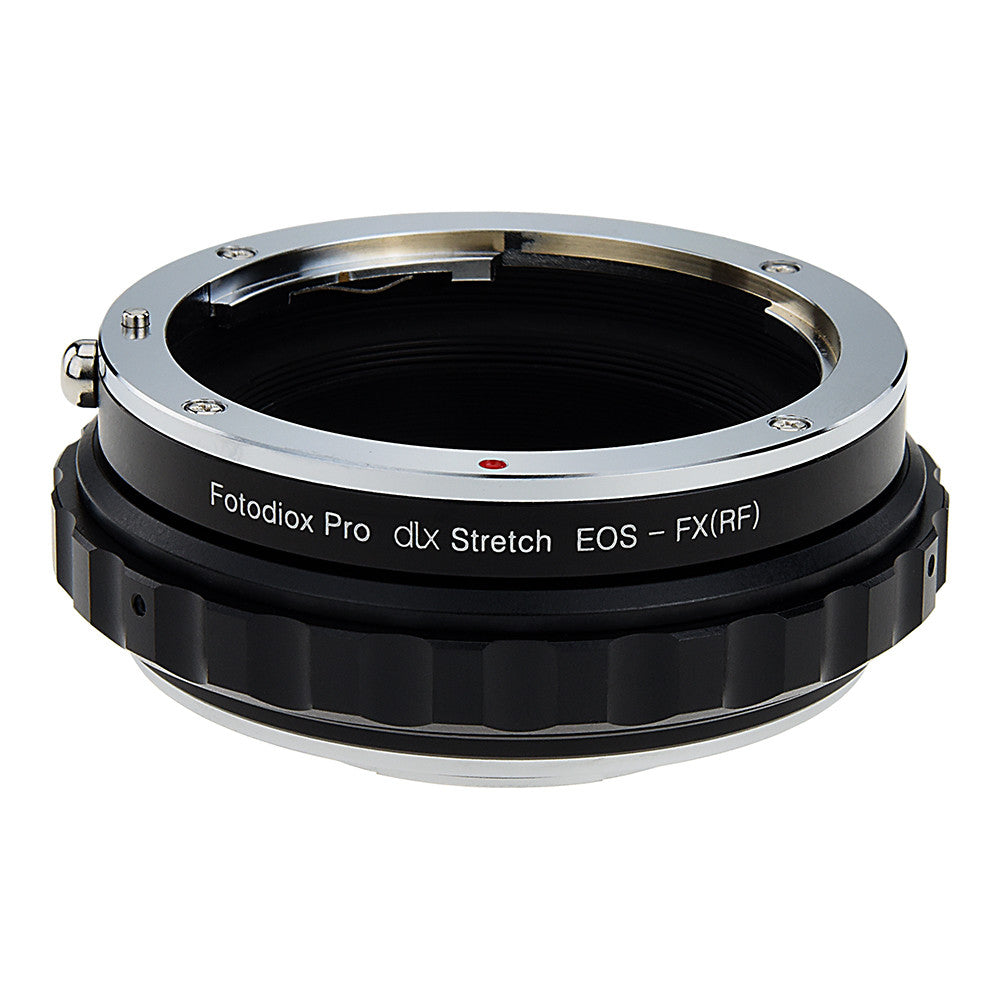 Fotodiox DLX Stretch Lens Mount Adapter - Canon EOS (EF / EF-S) D/SLR Lens to Fujifilm Fuji X-Series Mirrorless Camera Body with Macro Focusing Helicoid and Magnetic Drop-In Filters