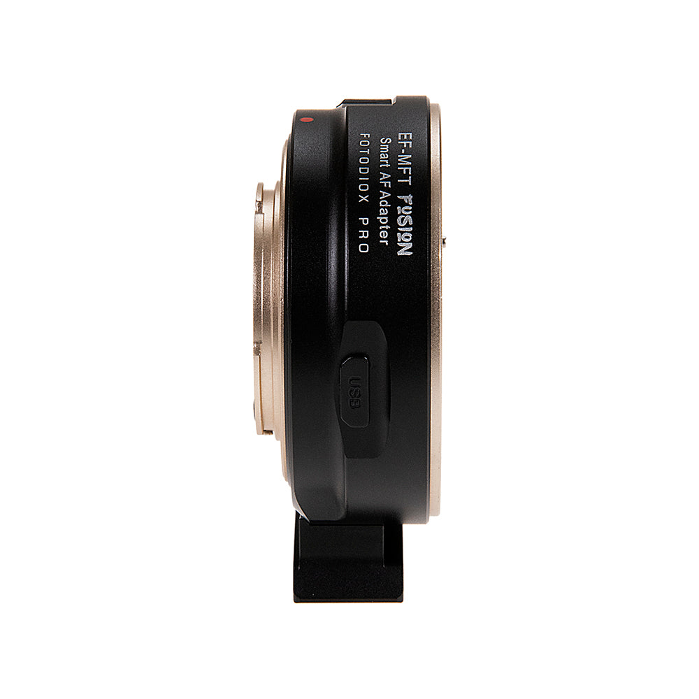 Fotodiox Pro Fusion Adapter, Smart AF Adapter - Canon EOS (EF / EF-S) D/SLR Lens to Micro Four Thirds (MFT, M4/3) Mount Mirrorless Camera Body with Full Automated Functions