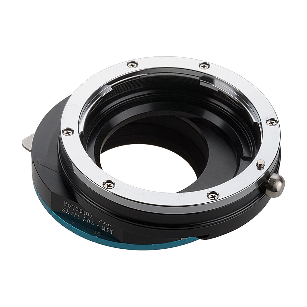 Fotodiox Pro Lens Mount Shift Adapter - Canon EOS (EF / EF-S) D/SLR Lens to Micro Four Thirds (MFT, M4/3) Mount Mirrorless Camera Body
