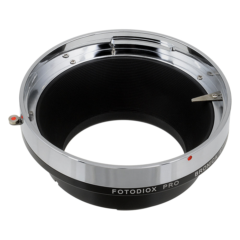 Fotodiox Pro Lens Mount Adapter Compatible with Bronica ETR Mount SLR Lenses to Canon EOS (EF, EF-S) Mount SLR Camera Body - with Generation v10 Focus Confirmation Chip