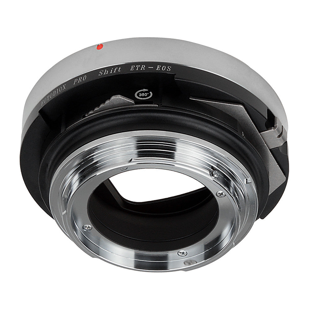 Fotodiox Pro Lens Mount Shift Adapter - Bronica ETR Mount Lens to Canon EOS (EF, EF-S) Mount SLR Camera Body
