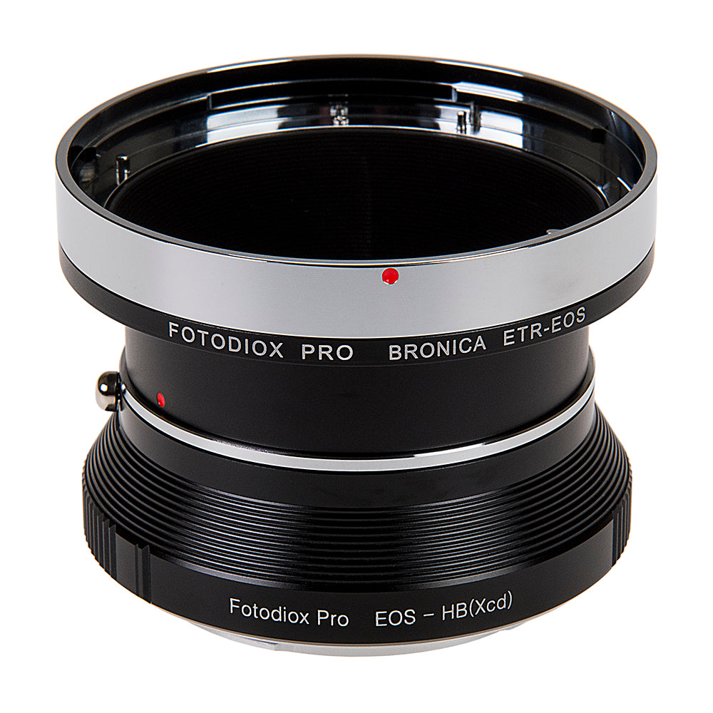 Fotodiox Pro Lens Mount Double Adapter, Bronica ETR Mount and Canon EOS (EF / EF-S) D/SLR Lenses to Hasselblad XCD Mount Mirrorless Digital Camera Systems (such as X1D-50c and more)