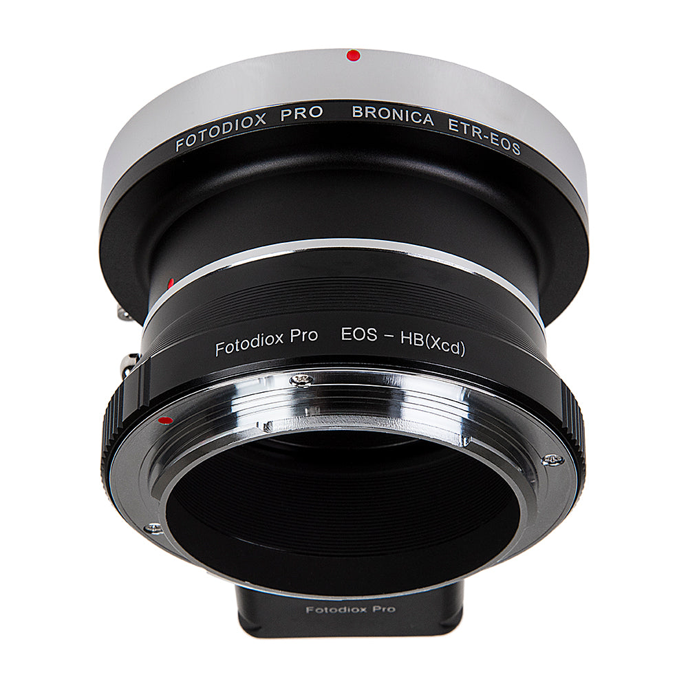 Fotodiox Pro Lens Mount Double Adapter, Bronica ETR Mount and Canon EOS (EF / EF-S) D/SLR Lenses to Hasselblad XCD Mount Mirrorless Digital Camera Systems (such as X1D-50c and more)