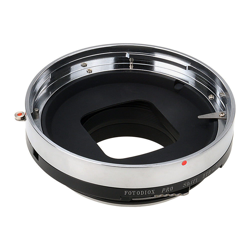 Fotodiox Pro Lens Mount Shift Adapter - Bronica ETR Mount Lens to Nikon F Mount SLR Camera Body
