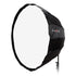 Fotodiox Deep EZ-Pro Parabolic Softbox with Bowens Speedring for Bowens, Interfit and Compatible Lights - Quick Collapsible Softbox with Silver Reflective Interior with Double Diffusion Panels