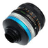 Fotodiox Pro Lens Adapter - Compatible with Canon FD & FL 35mm SLR Lenses to C-Mount (1" Screw Mount) Cine & CCTV Cameras