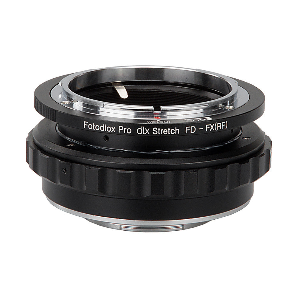 Fotodiox DLX Stretch Lens Mount Adapter - Canon FD & FL 35mm SLR lens to Fujifilm Fuji X-Series Mirrorless Camera Body with Macro Focusing Helicoid and Magnetic Drop-In Filters