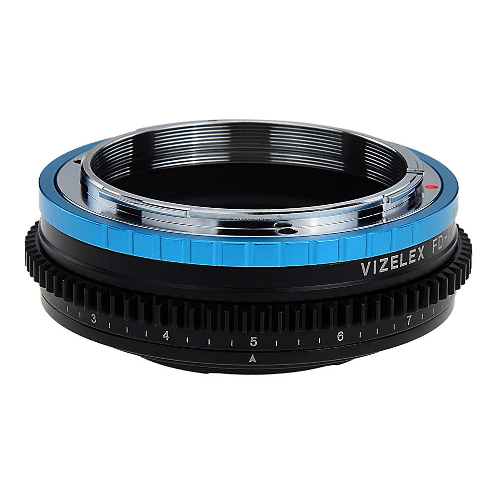 Vizelex Polar Throttle Lens Adapter Compatible with Canon FD and FL Lenses to Micro Four Thirds (MFT, M4/3) Mount Mirrorless Camera Body - By Fotodiox Pro