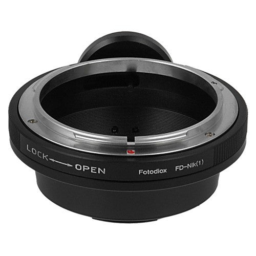 Canon FD-Mount SLR Lens to Nikon 1-Series Mount Camera Bodies