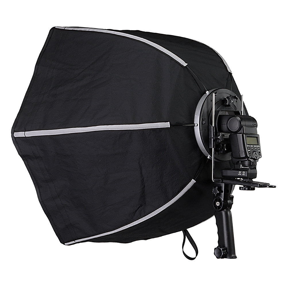 Fotodiox F60 Quick-Collapse Flash Softbox - 60cm (24in) Hexagon for Flash / Speedlight