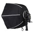 Fotodiox F60 Quick-Collapse Flash Softbox - 60cm (24in) Hexagon for Flash / Speedlight