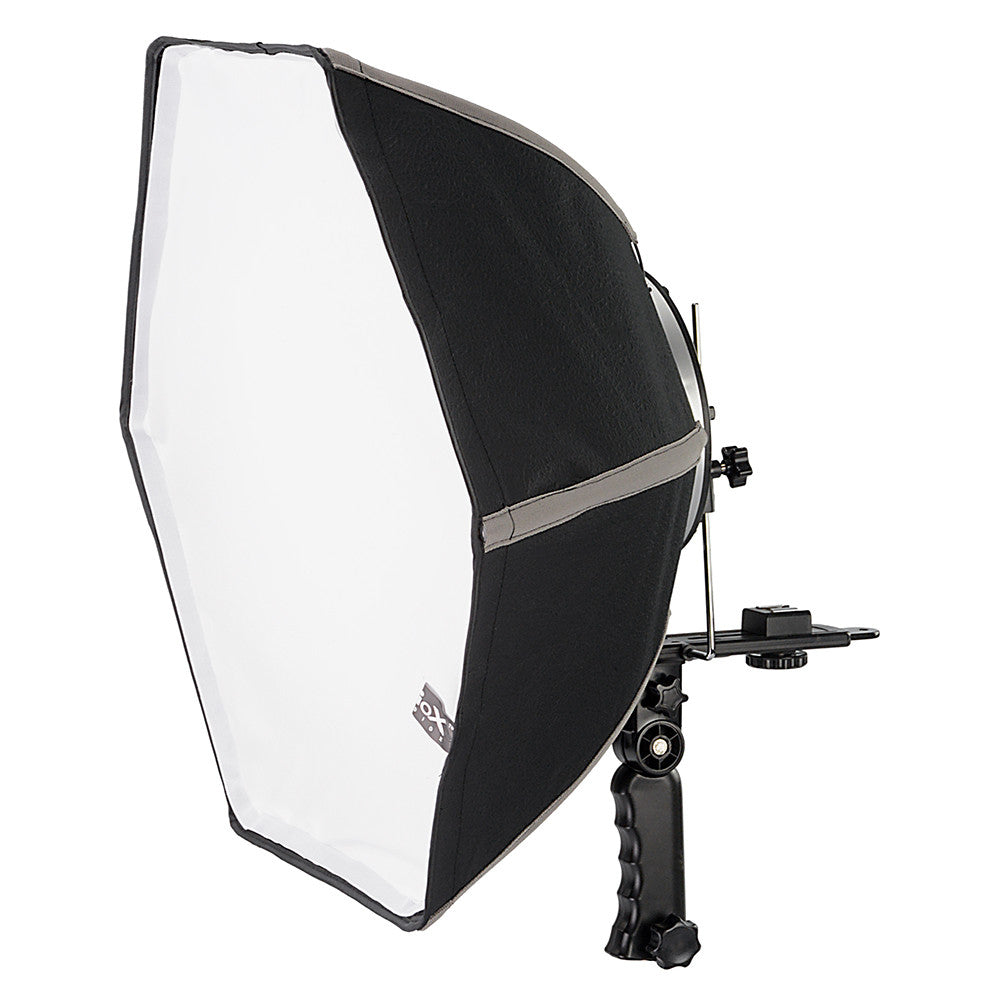 Fotodiox Quick-Collapse Flash Softbox - 50cm (20in) Hexagon for Canon Speedlight and Nikon, Vivitar, Sunpack, Nissin, Sigma, Sony, Pentax, Olympus, Panasonic Lumix Flash