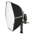 Fotodiox Quick-Collapse Flash Softbox - 50cm (20in) Hexagon for Canon Speedlight and Nikon, Vivitar, Sunpack, Nissin, Sigma, Sony, Pentax, Olympus, Panasonic Lumix Flash
