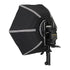 Fotodiox Quick-Collapse Flash Softbox - 50cm (20in) Hexagon for Canon Speedlight and Nikon, Vivitar, Sunpack, Nissin, Sigma, Sony, Pentax, Olympus, Panasonic Lumix Flash