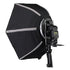 Fotodiox Quick-Collapse Flash Softbox - 50cm (20in) Hexagon for Canon Speedlight and Nikon, Vivitar, Sunpack, Nissin, Sigma, Sony, Pentax, Olympus, Panasonic Lumix Flash