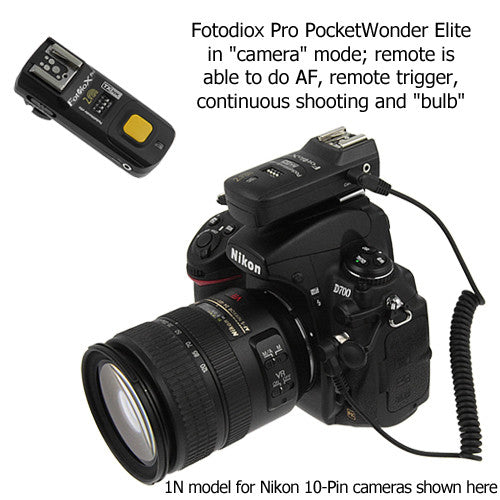 Fotodiox Pro PocketWonder Elite 4-in-1 w/ TTL pass-thru, Radio Wireless Trigger Starter Kit  with TTL pass-through, Shutter Release, TTL pass-through