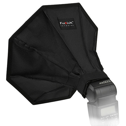 Fotodiox 12" Octagon Foldable Flash Softbox for On Camera Flash/Speedlight Diffusion