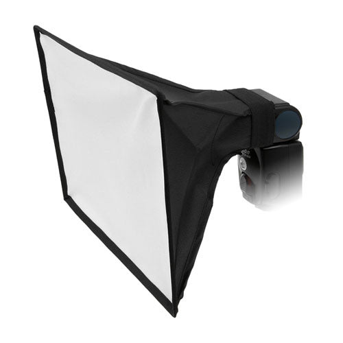 Fotodiox 8x12" Foldable Flash Softbox for Speedlights; Nikon, Canon, Vivita, Sunpack, Nissin, Sigma, Sony, Pentax, Olympus, Panasonic