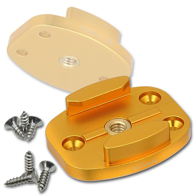 GoTough Gold QR Mount w/ Screw Holes