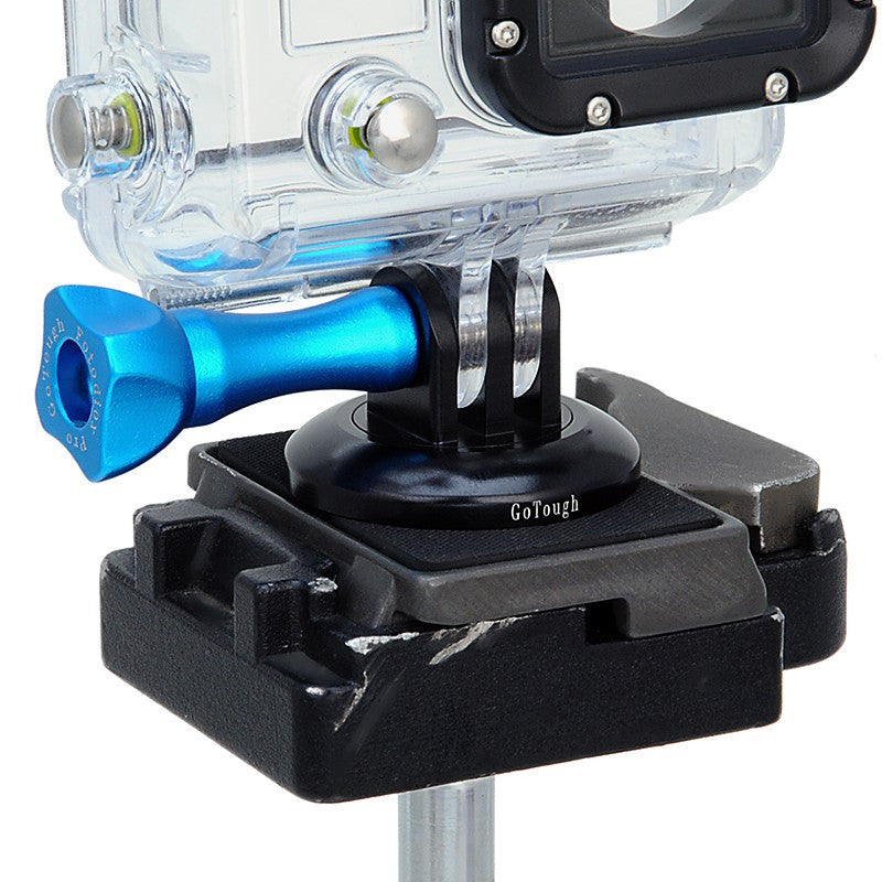 GoTough Camera Tripod Adapter II - Aluminum GoTough Tripod Mount - for Gopro Hero Sport Camera and all GoPro Adapter Mounts and Extension Arms