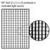 Fotodiox Pro Eggcrate Grid for Softbox - Fits Pro Studio Solutions EZ-Pro and Fotodiox Pro Standard Softboxes - 50 Degree Grid (2x2x1.5" Openings)