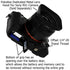 All Metal Black Camera Hand Grip for Sony DSC-RX1 Cyber-Shot Digital Camera with Battery Access