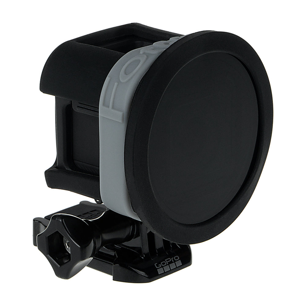Fotodiox GoTough Silicone Mount with Neutral Density 0.6 (ND4, 2-Stop) Filter for GoPro HERO & HERO5 Session Camera