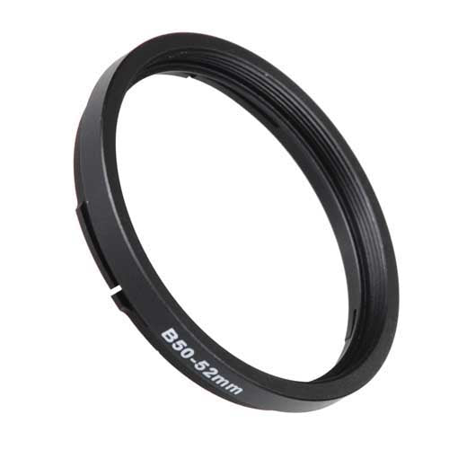 Fotodiox Step Up Filter Adapter Ring for Hasselblad Bayonet, Anodized Black Metal Filter Adapter Ring