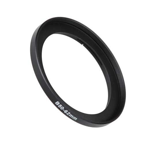 Fotodiox Step Up Filter Adapter Ring for Hasselblad Bayonet, Anodized Black Metal Filter Adapter Ring