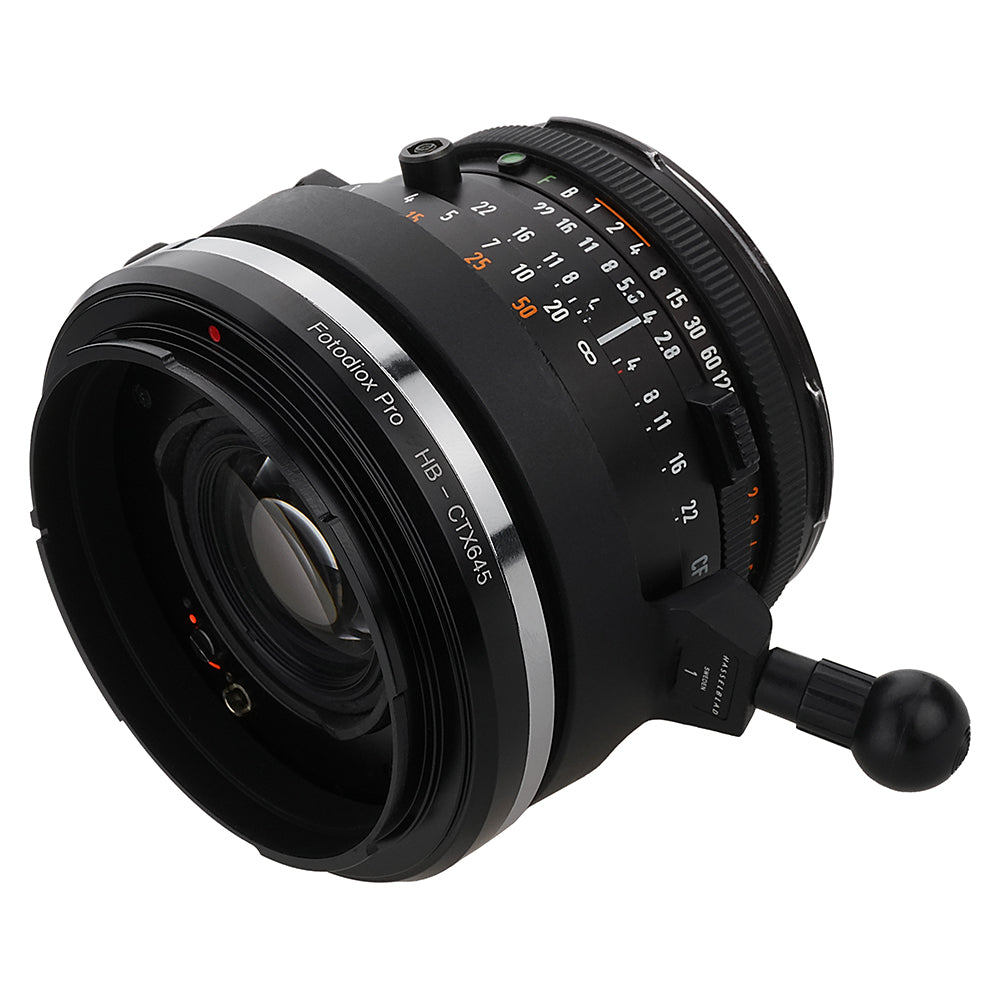 Fotodiox Pro Lens Adapter - Compatible with Hasselblad V-Mount SLR Lenses to Contax 645 (C645) Mount Cameras