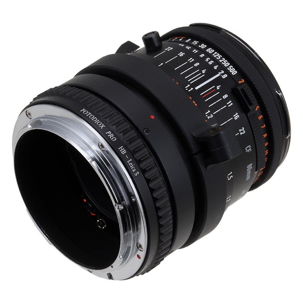 Fotodiox Pro Lens Adapter - Compatible with Hasselblad V-Mount SLR Lenses to Leica S (LS) Mount DSLR Cameras