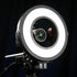 Fotodiox Pro FlapJack LED Beauty Ringlight C-318RLS Bicolor Edge Light - 10in Round Ultra-thin, Ultrabright, Dual Color LED Photo/Video Ring Light Light Kit