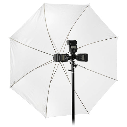 Optical Triggered Tri Flash Umbrella Bracket with Light Stand Mount