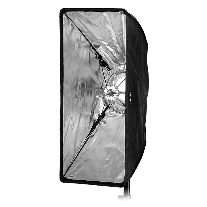 Fotodiox Ez-Pro-Mini Flash Softbox K2560 10" x 24" (25cm x60cm) Rectangle for Flash / Speedlight