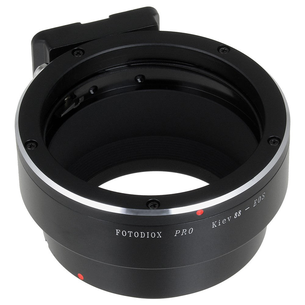 Fotodiox Pro Lens Mount Adapter - Kiev 88 SLR Lens to Canon EOS (EF, EF-S) Mount SLR Camera Body