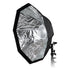 Fotodiox Ez-Pro-Mini Flash Softbox K60 24" (60 cm) Octagon for Nikon Flash, Canon Speedlight, Vivitar Flash, Sunpack, Nissin, etc