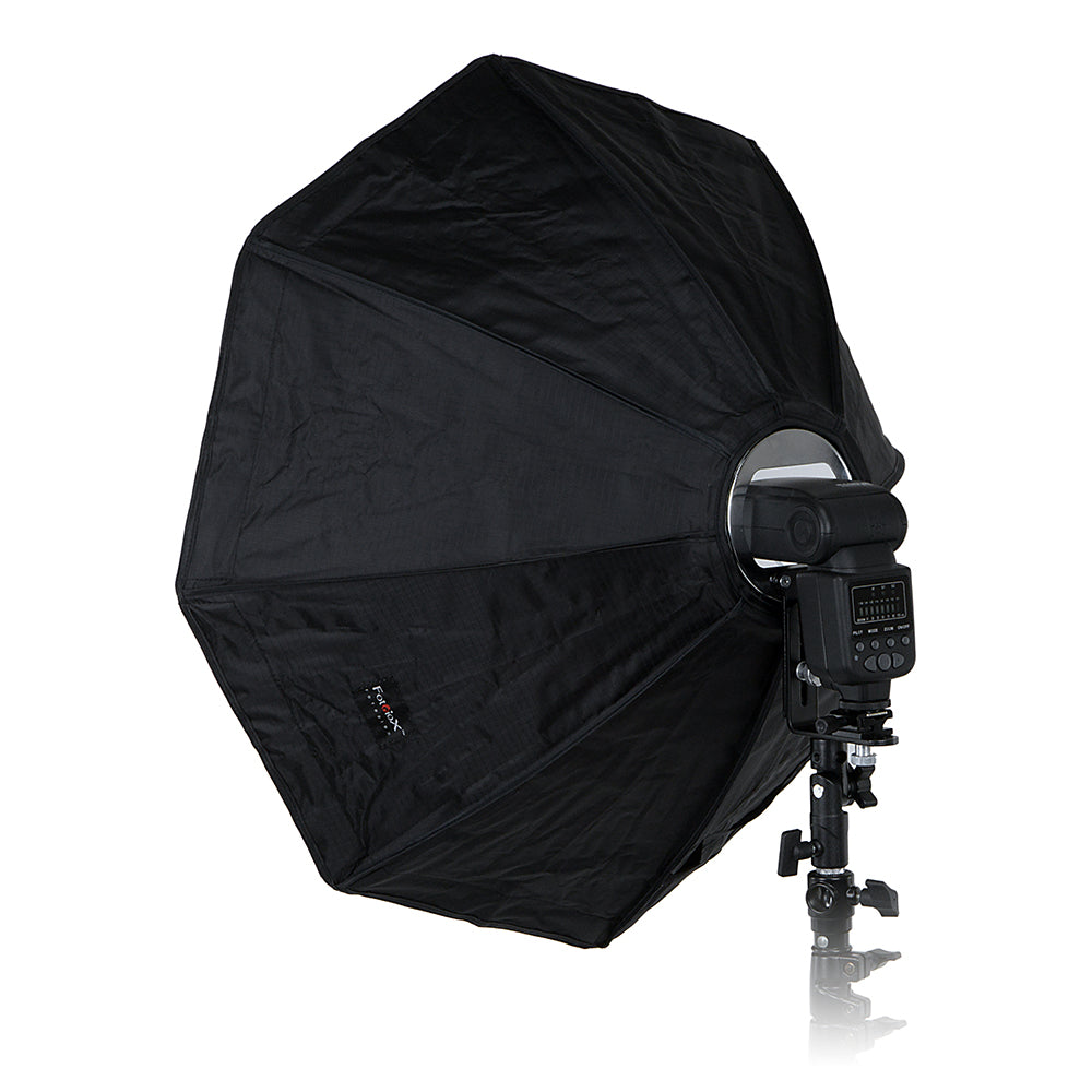Fotodiox Ez-Pro-Mini Flash Softbox K60 24" (60 cm) Octagon for Nikon Flash, Canon Speedlight, Vivitar Flash, Sunpack, Nissin, etc