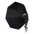 Fotodiox Ez-Pro-Mini Flash Softbox K60 24" (60 cm) Octagon for Nikon Flash, Canon Speedlight, Vivitar Flash, Sunpack, Nissin, etc