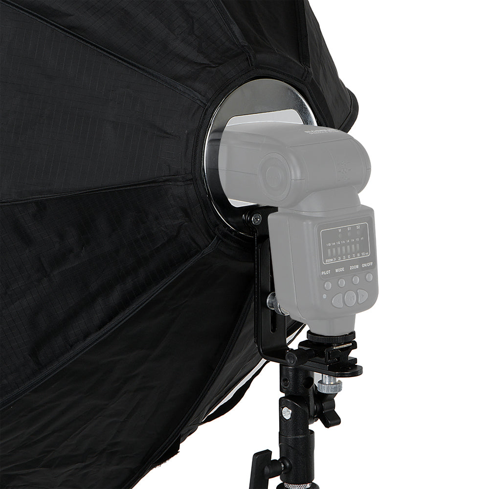 Fotodiox Ez-Pro-Mini Flash Softbox K60 24" (60 cm) Octagon for Nikon Flash, Canon Speedlight, Vivitar Flash, Sunpack, Nissin, etc