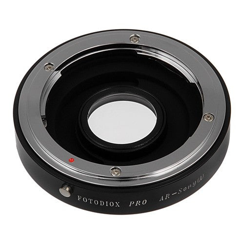 Fotodiox Pro Lens Mount Adapter - Konica Auto-Reflex (AR) Lens to Sony A-Mount (Minolta AF) Mount Cameras