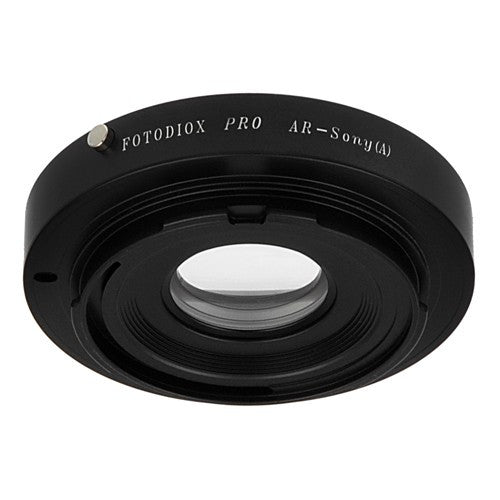 Fotodiox Pro Lens Mount Adapter - Konica Auto-Reflex (AR) Lens to Sony A-Mount (Minolta AF) Mount Cameras