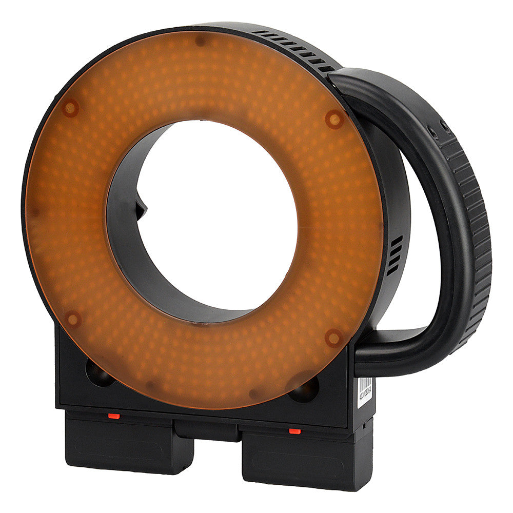 Magnetic Warming Filter for LED-411A Ringlight from Fotodiox Pro - CTO Converts Daylight to 3200k Tungsten Light