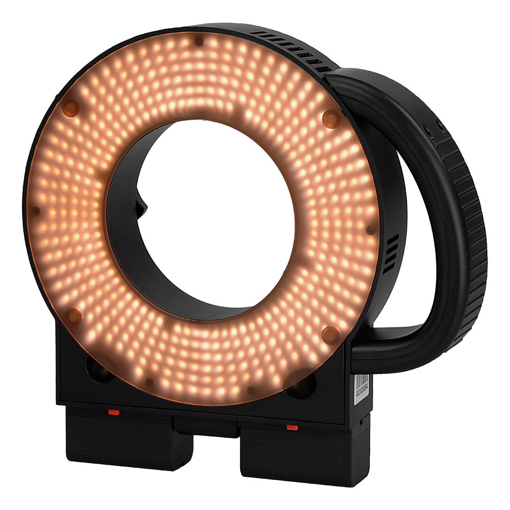 Magnetic Warming Filter for LED-411A Ringlight from Fotodiox Pro - CTO Converts Daylight to 3200k Tungsten Light