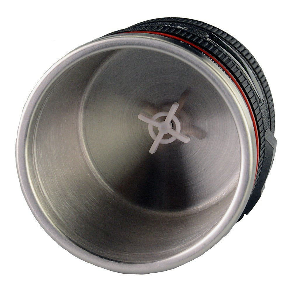 Fotodiox Thermo LenzCup - Self Stirring Insulated Tumbler, Coffee, and Refreshment Mug - Canon EF 24-105mm f/4L IS USM Lens (1:1) Replica, 8oz