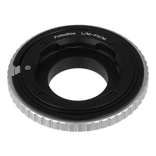 Fotodiox Lens Mount Macro Adapter - Leica M Rangefinder Lens to Fujifilm Fuji X-Series Mirrorless Camera Body with Variable Close Focus