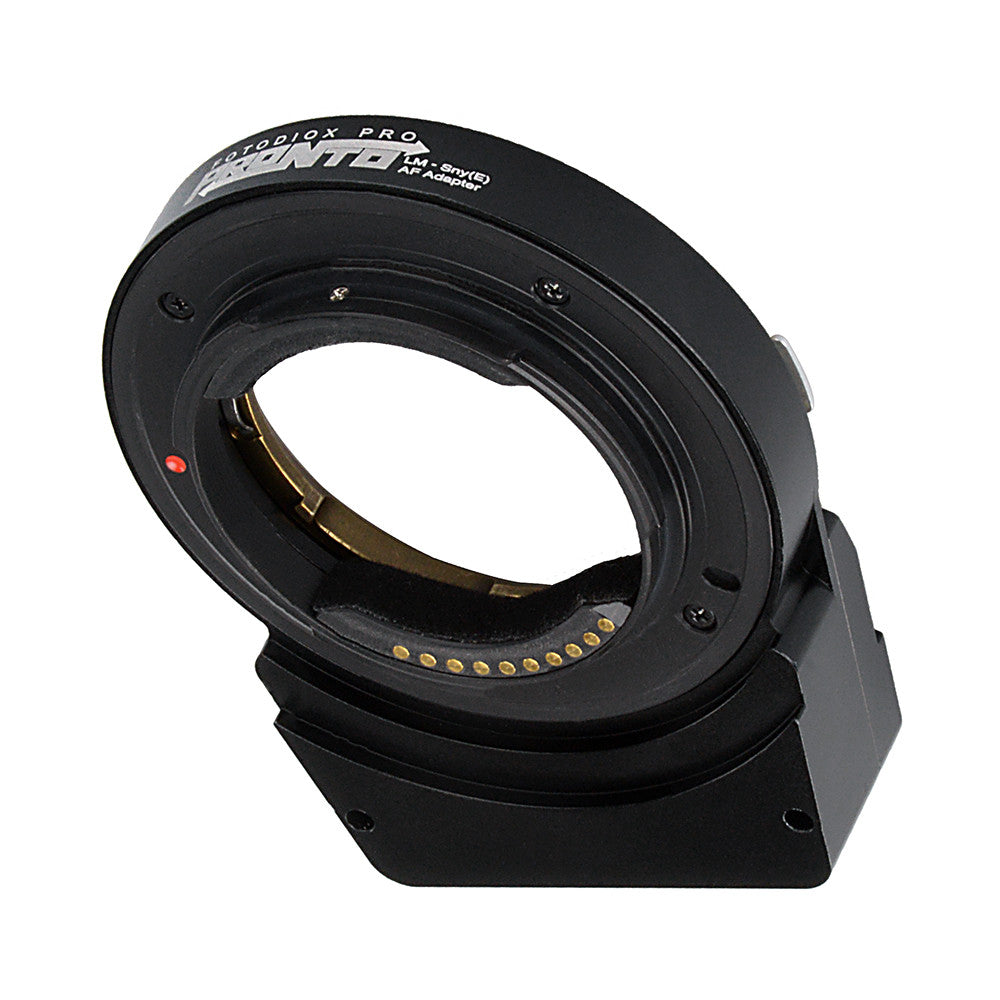 Fotodiox Pro PRONTO Adapter - Leica M Mount Lens to Sony E-Mount Camera Autofocus Adapter
