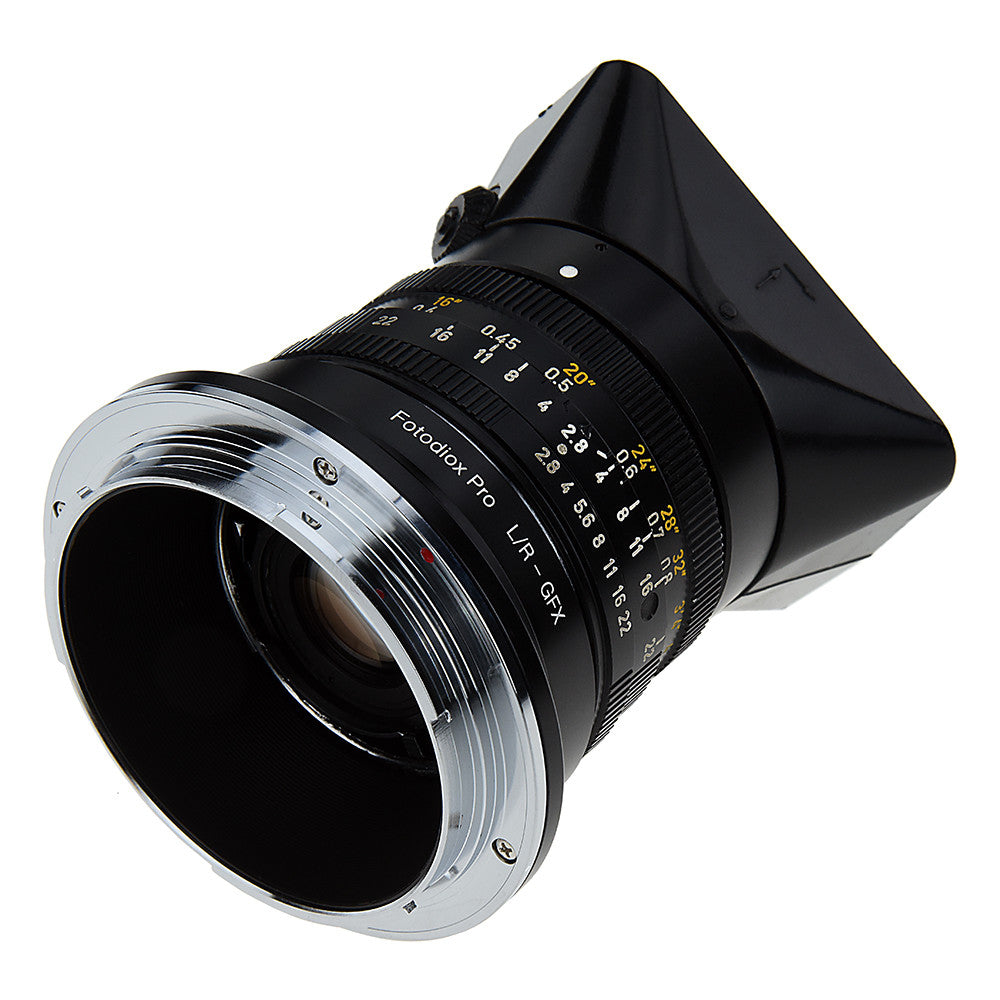 Fotodiox Pro Lens Adapter - Compatible with Leica R SLR Lenses to Fujifilm G-Mount Digital Camera Body
