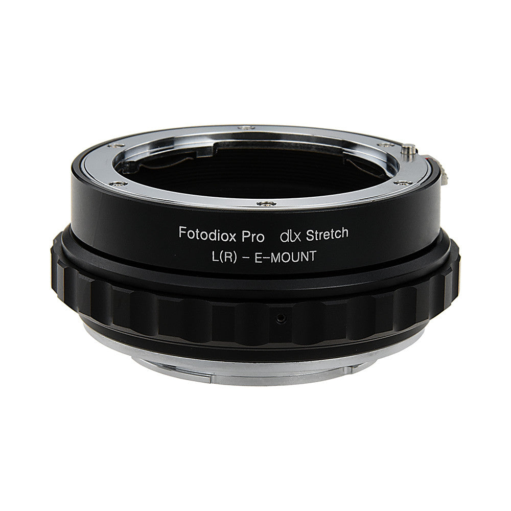 Fotodiox DLX Stretch Lens Adapter - Leica R SLR Lens to Sony Alpha E-Mount Mirrorless Camera Body with Macro Focusing Helicoid and Magnetic Drop-In Filters
