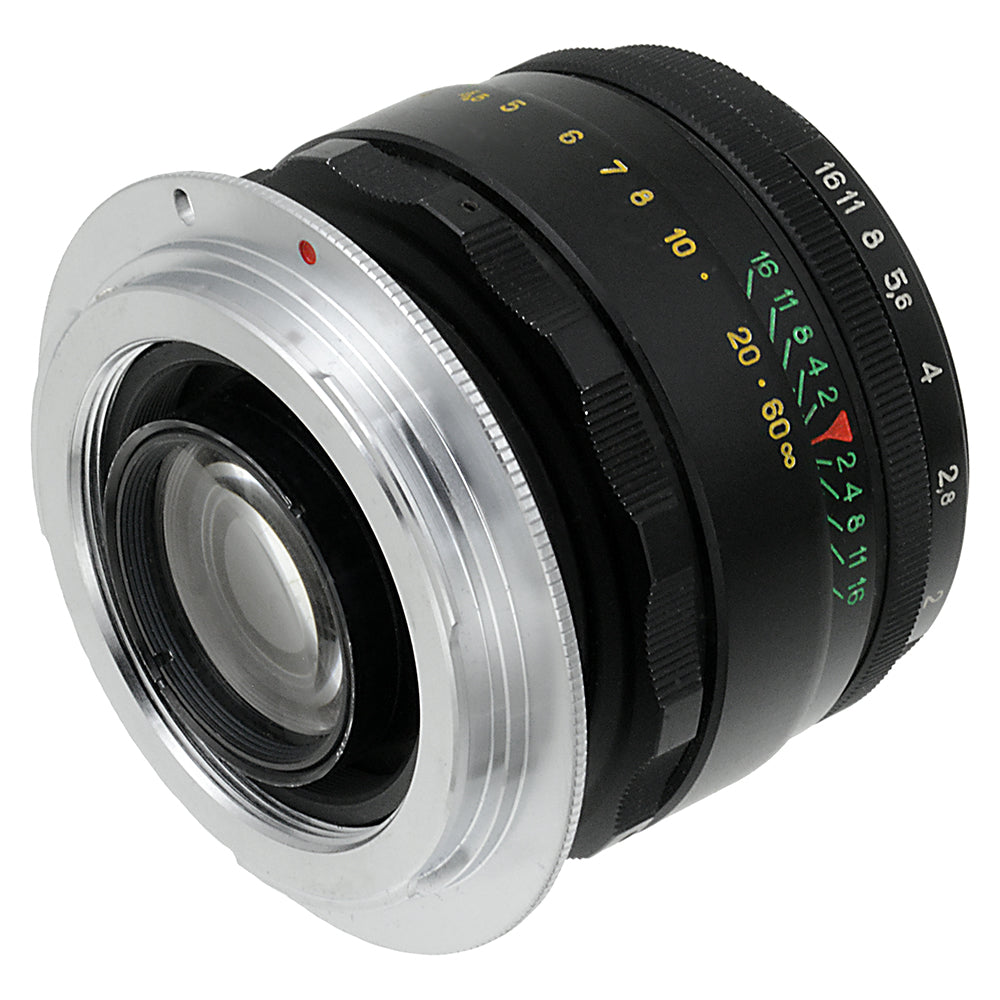 Fotodiox Pro Lens Mount Adapter Compatible with M42 Type 1 Screw Mount SLR Lens to Canon EOS (EF, EF-S) Mount SLR Camera Body - with Generation v10 Focus Confirmation Chip