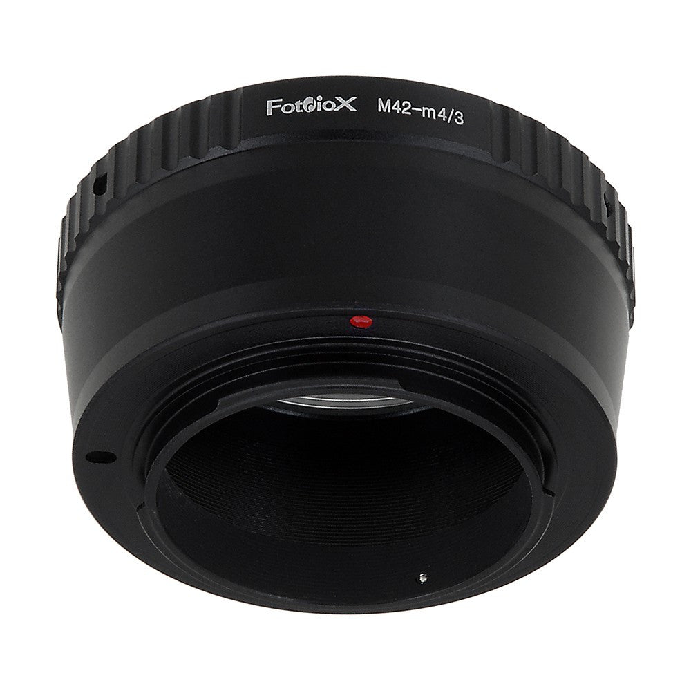 Fotodiox Lens Mount Adapter -  M42 Screw Mount SLR Lens to Micro Four Thirds (MFT, M4/3) Mount Mirrorless Camera Body